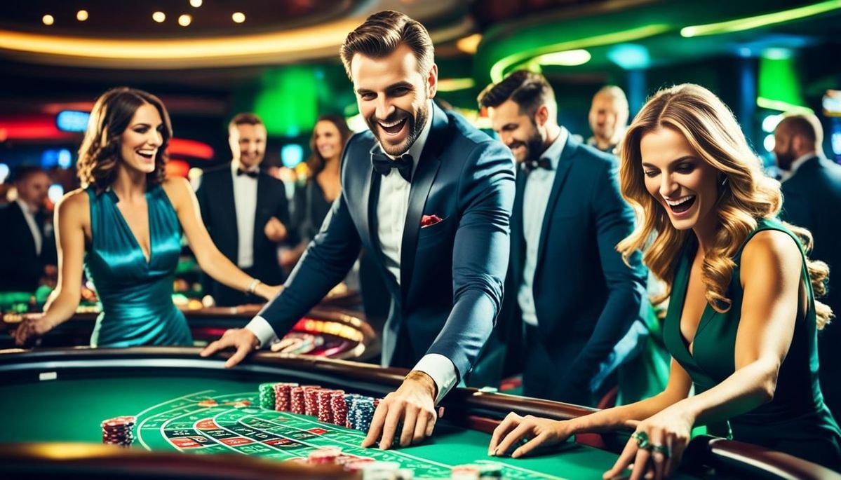 jillipark live casino interface showing baccarat and roulette tables on mobile
